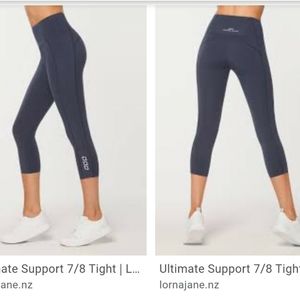 Lorna Jane Ultimate Support 7/8 leggings